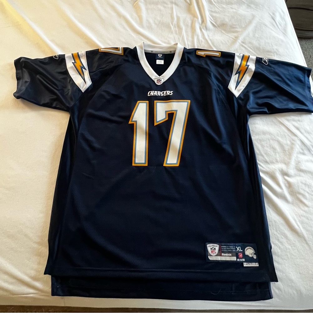 Reebok San Diego Chargers Philip Rivers jersey, dark blue, size  XL